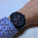 Buy Shop Tissot T Sport Chrono XL NBA Teams Special Chicago Bulls Edition Black Dial Black Leather Strap Watch for Men - T116.617.36.051.00 USA Online