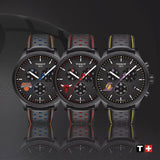 Buy Shop Tissot T Sport Chrono XL NBA Teams Special Chicago Bulls Edition Black Dial Black Leather Strap Watch for Men - T116.617.36.051.00 USA Online