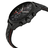 Buy Shop Tissot T Sport Chrono XL NBA Teams Special Chicago Bulls Edition Black Dial Black Leather Strap Watch for Men - T116.617.36.051.00 USA Online