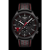 Buy Shop Tissot T Sport Chrono XL NBA Teams Special Chicago Bulls Edition Black Dial Black Leather Strap Watch for Men - T116.617.36.051.00 USA Online