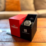 Buy Shop Tissot T-Sport Gent XL Black Dial Black Leather Strap Watch for Men - T116.410.16.057.00 USA Online