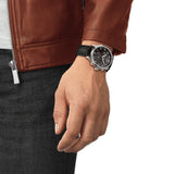 Buy Shop Tissot T-Sport Gent XL Black Dial Black Leather Strap Watch for Men - T116.410.16.057.00 USA Online