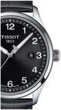 Buy Shop Tissot T-Sport Gent XL Black Dial Black Leather Strap Watch for Men - T116.410.16.057.00 USA Online