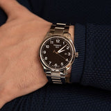 Buy Shop Tissot T-Sport Gent XL Black Dial Silver Steel Strap Watch for Men - T116.410.11.057.00 USA Online