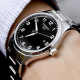 Buy Shop Tissot T-Sport Gent XL Black Dial Silver Steel Strap Watch for Men - T116.410.11.057.00 USA Online