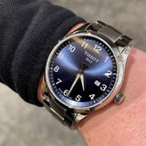 Buy Shop Tissot T-Sport Gent XL Black Dial Silver Steel Strap Watch for Men - T116.410.11.057.00 USA Online