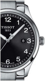 Buy Shop Tissot T-Sport Gent XL Black Dial Silver Steel Strap Watch for Men - T116.410.11.057.00 USA Online