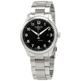 Buy Shop Tissot T-Sport Gent XL Black Dial Silver Steel Strap Watch for Men - T116.410.11.057.00 USA Online