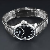 Tissot T-Sport Gent XL Black Dial Silver Steel Strap Watch for Men - T116.410.11.057.00