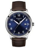 Buy Shop Tissot T-Sport Gent XL Blue Dial Brown Leather Strap Watch for Men - T116.410.16.047.00 USA Online