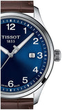 Buy Shop Tissot T-Sport Gent XL Blue Dial Brown Leather Strap Watch for Men - T116.410.16.047.00 USA Online
