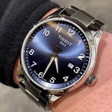 Buy Shop Tissot T-Sport Gent XL Blue Dial Silver Steel Strap Watch for Men - T116.410.11.047.00 USA Online