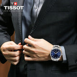 Buy Shop Tissot T-Sport Gent XL Blue Dial Silver Steel Strap Watch for Men - T116.410.11.047.00 USA Online