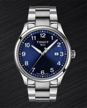 Buy Shop Tissot T-Sport Gent XL Blue Dial Silver Steel Strap Watch for Men - T116.410.11.047.00 USA Online