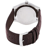Buy Shop Tissot T-Sport Gent XL Silver Dial Brown Leather Strap Watch for Men - T116.410.16.037.00 USA Online