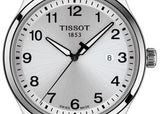 Buy Shop Tissot T-Sport Gent XL Silver Dial Brown Leather Strap Watch for Men - T116.410.16.037.00 USA Online