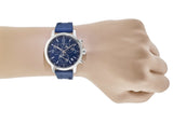 Buy Shop Tissot T Sport PRC 200 Chronograph Blue Rubber Strap Watch For Men - T114.417.17.047.00 USA Online