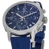 Buy Shop Tissot T Sport PRC 200 Chronograph Blue Rubber Strap Watch For Men - T114.417.17.047.00 USA Online