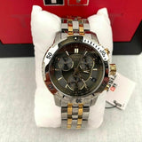 Buy Shop Tissot T Sport PRS 200 Chronograph Black Dial Two Tone Steel Strap Watch For Men - T067.417.22.051.00 USA Online