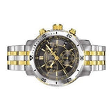 Buy Shop Tissot T Sport PRS 200 Chronograph Black Dial Two Tone Steel Strap Watch For Men - T067.417.22.051.00 USA Online