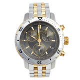 Buy Shop Tissot T Sport PRS 200 Chronograph Black Dial Two Tone Steel Strap Watch For Men - T067.417.22.051.00 USA Online