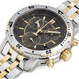 Buy Shop Tissot T Sport PRS 200 Chronograph Black Dial Two Tone Steel Strap Watch For Men - T067.417.22.051.00 USA Online