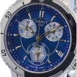 Buy Shop Tissot T Sport PRS 200 Chronograph Blue Dial Silver Steel Strap Watch For Men - T067.417.11.041.00 USA Online