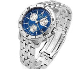 Buy Shop Tissot T Sport PRS 200 Chronograph Blue Dial Silver Steel Strap Watch For Men - T067.417.11.041.00 USA Online