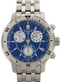 Buy Shop Tissot T Sport PRS 200 Chronograph Blue Dial Silver Steel Strap Watch For Men - T067.417.11.041.00 USA Online