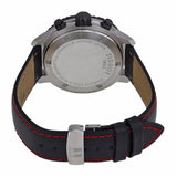 Buy Shop Tissot T Sport PRS 200 Chronograph Grey Dial Black Leather Strap Watch For Men - T067.417.26.051.00 USA Online