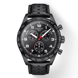 Buy Shop Tissot T Sport PRS 516 Chronograph Black Dial Black Leather Strap Watch for Men - T131.617.36.051.00 USA Online
