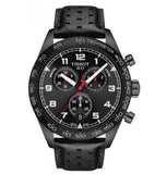 Buy Shop Tissot T Sport PRS 516 Chronograph Black Dial Black Leather Strap Watch for Men - T131.617.36.051.00 USA Online