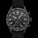 Buy Shop Tissot T Sport PRS 516 Chronograph Black Dial Black Leather Strap Watch for Men - T131.617.36.052.00 USA Online