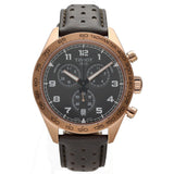Buy Shop Tissot T Sport PRS 516 Chronograph Grey Dial Grey Leather Strap Watch for Men - T131.617.36.082.00 USA Online