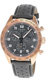 Buy Shop Tissot T Sport PRS 516 Chronograph Grey Dial Grey Leather Strap Watch for Men - T131.617.36.082.00 USA Online