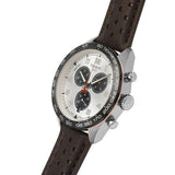 Buy Shop Tissot T Sport PRS 516 Chronograph Silver Dial Brown Leather Strap Watch for Men - T131.617.16.032.00 USA Online