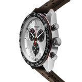 Buy Shop Tissot T Sport PRS 516 Chronograph Silver Dial Brown Leather Strap Watch for Men - T131.617.16.032.00 USA Online