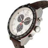 Buy Shop Tissot T Sport PRS 516 Chronograph Silver Dial Brown Leather Strap Watch for Men - T131.617.16.032.00 USA Online