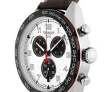 Buy Shop Tissot T Sport PRS 516 Chronograph Silver Dial Brown Leather Strap Watch for Men - T131.617.16.032.00 USA Online
