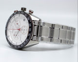 Buy Shop Tissot T Sport PRS 516 Chronograph White Dial Silver Steel Strap Watch For Men - T100.417.11.031.00 USA Online
