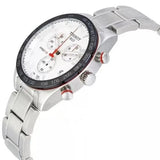 Buy Shop Tissot T Sport PRS 516 Chronograph White Dial Silver Steel Strap Watch For Men - T100.417.11.031.00 USA Online