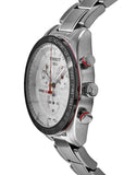 Buy Shop Tissot T Sport PRS 516 Chronograph White Dial Silver Steel Strap Watch For Men - T100.417.11.031.00 USA Online