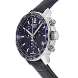 Buy Shop Tissot T Sport Quickster Chronograph Blue Dial Watch For Men - T095.417.16.047.00 USA Online