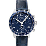 Buy Shop Tissot T Sport Quickster Chronograph Blue Dial Watch For Men - T095.417.16.047.00 USA Online