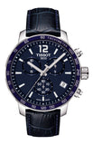 Buy Shop Tissot T Sport Quickster Chronograph Blue Dial Watch For Men - T095.417.16.047.00 USA Online