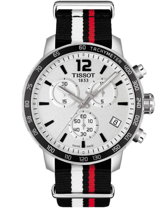 Buy Shop Tissot T Sport Quickster Chronograph NATO Watch For Men - T095.417.17.037.01 USA Online