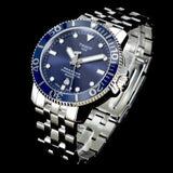 Buy Shop Tissot T Sport Seastar 1000 Powermatic Silicium Blue Dial Silver Steel Strap Watch For Men - T120.407.11.041.01 USA Online