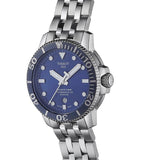Buy Shop Tissot T Sport Seastar 1000 Powermatic Silicium Blue Dial Silver Steel Strap Watch For Men - T120.407.11.041.01 USA Online