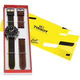 Buy Shop Tissot T Sport Supersport Chrono Tour De France Black Dial Black Nylon Strap Watch for Men - T125.617.17.051.00 USA Online