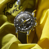 Buy Shop Tissot T Sport Supersport Chrono Tour De France Black Dial Black Nylon Strap Watch for Men - T125.617.17.051.00 USA Online